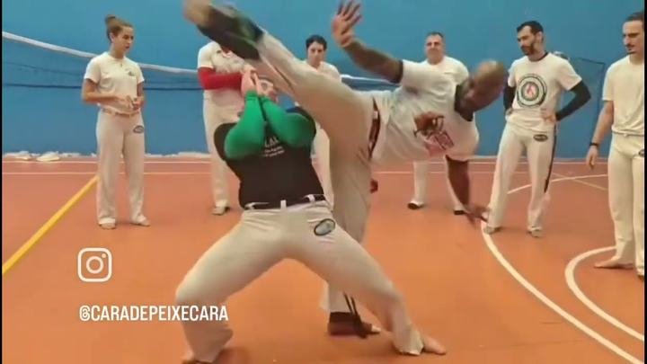 Capoeira na veia com Mestre Cara de Peixe